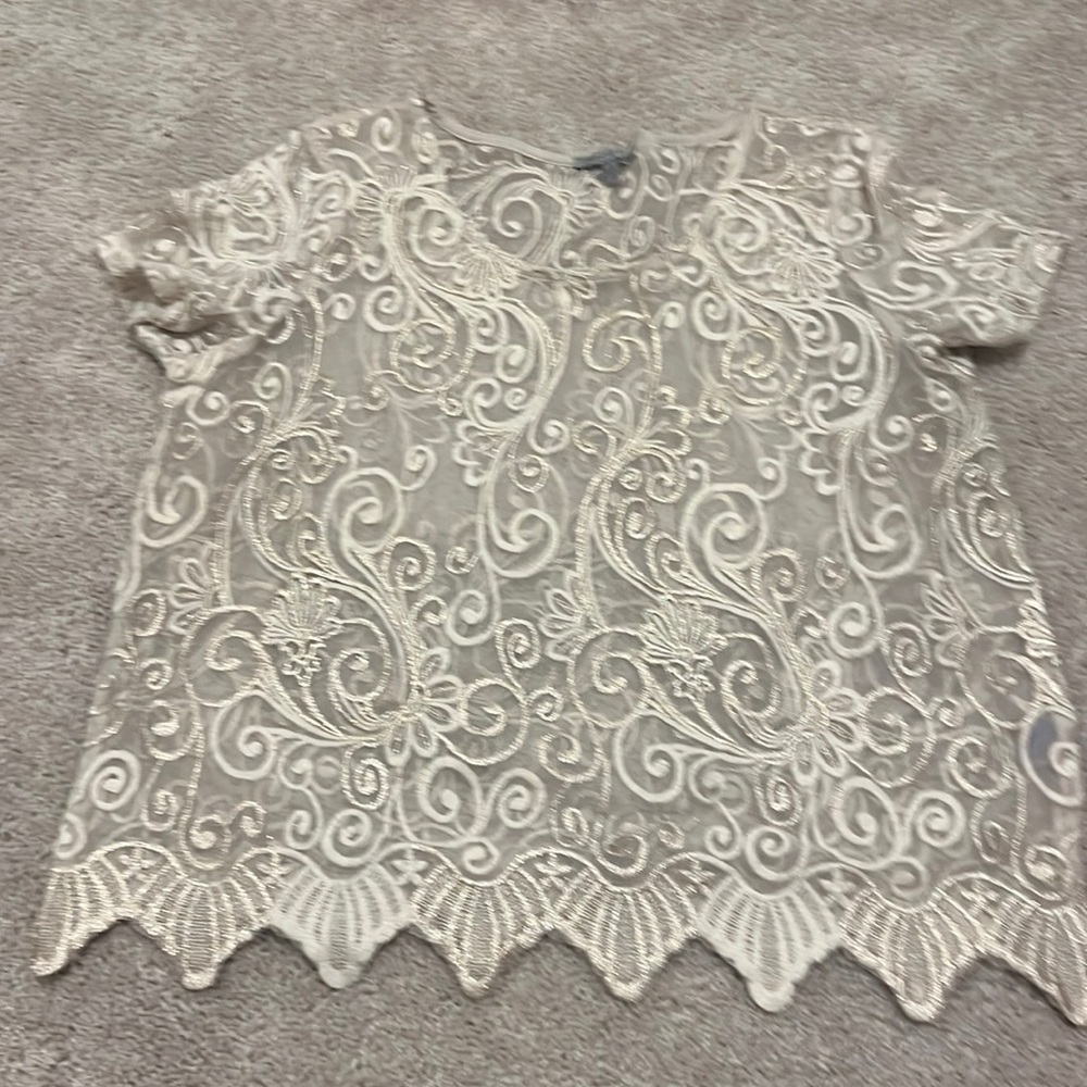 Charlotte Russe see through blouse